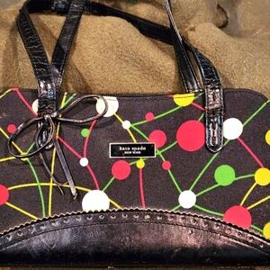 Kate Spade Black and Multicolor Bag